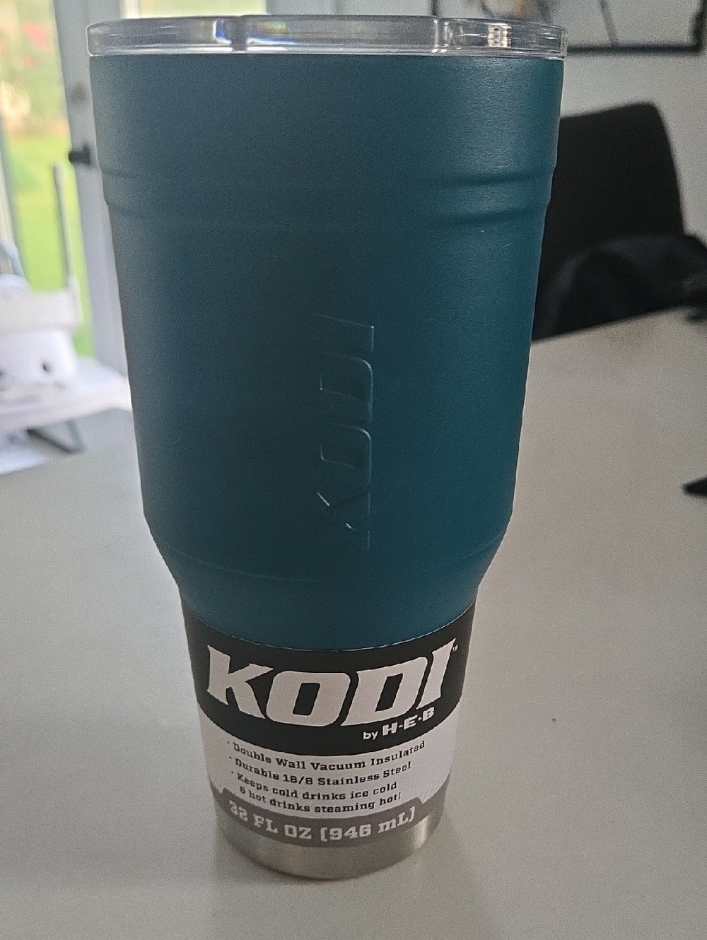 KODI Teal Stainless Travel Tumbler - 32 oz